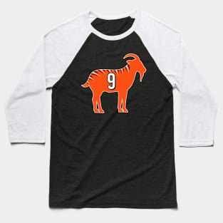 Joe Burrow Goat #9 Baseball T-Shirt